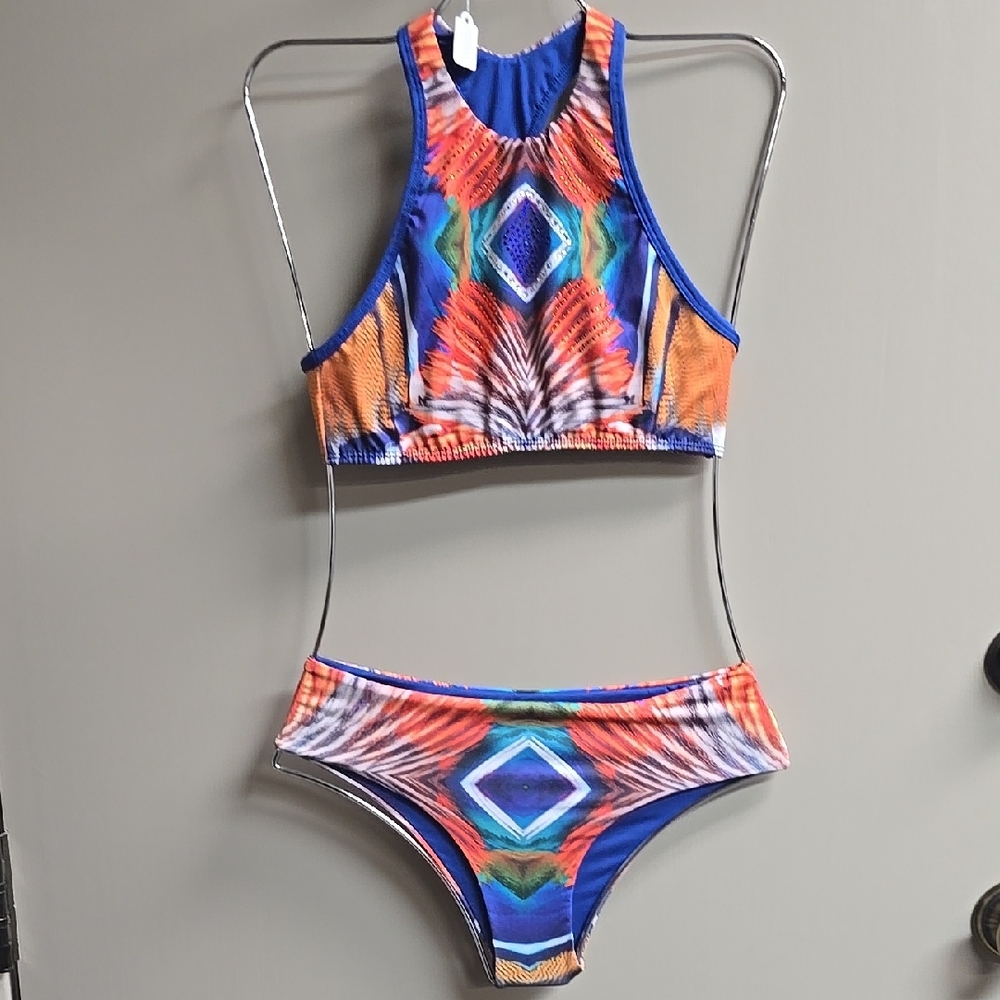 Vibrant Multicolor Bikini Set